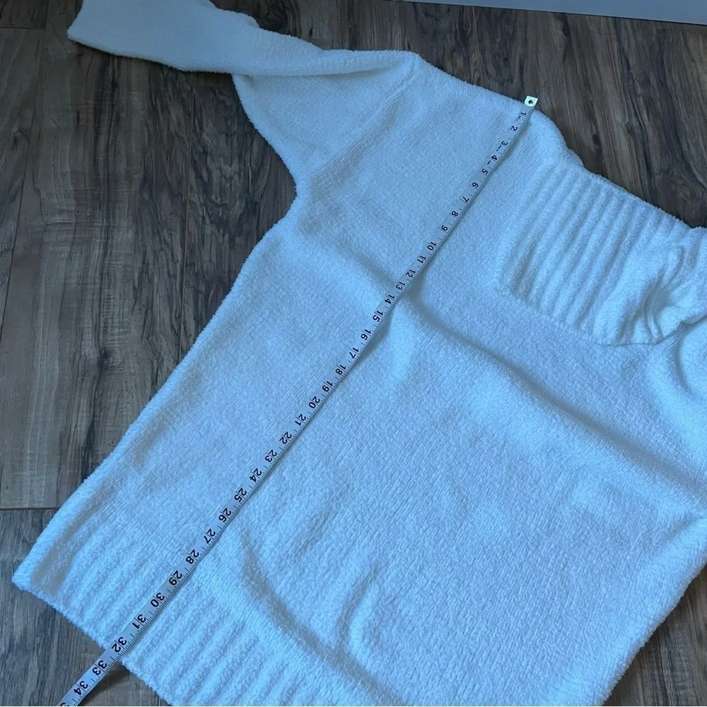 NWT ATM Anthony Thomas Melillo Chalk Turtleneck Chenille Sweater Dress - Picture 11 of 16